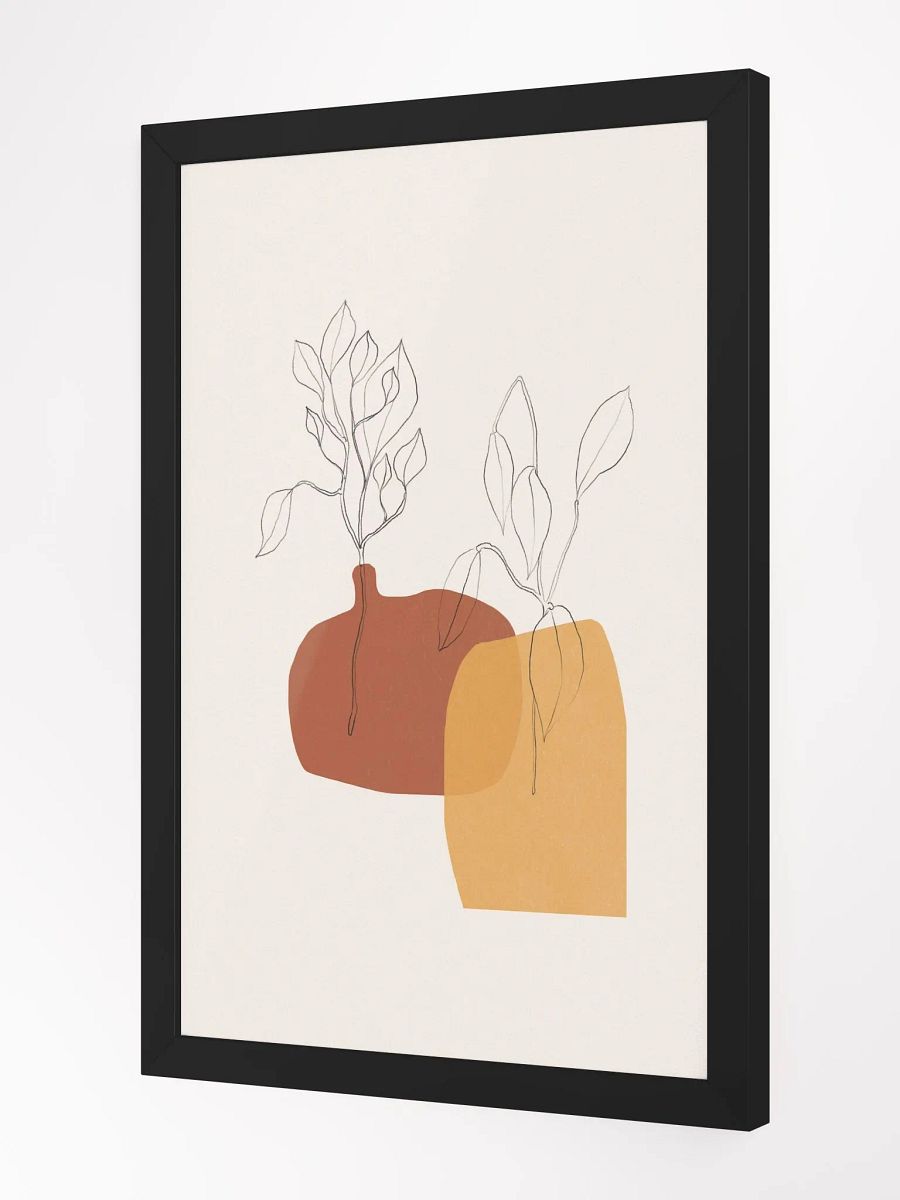 Branches of Serenity Framed Poster | Nature-Inspired Minimalist Wall Art product image (4)