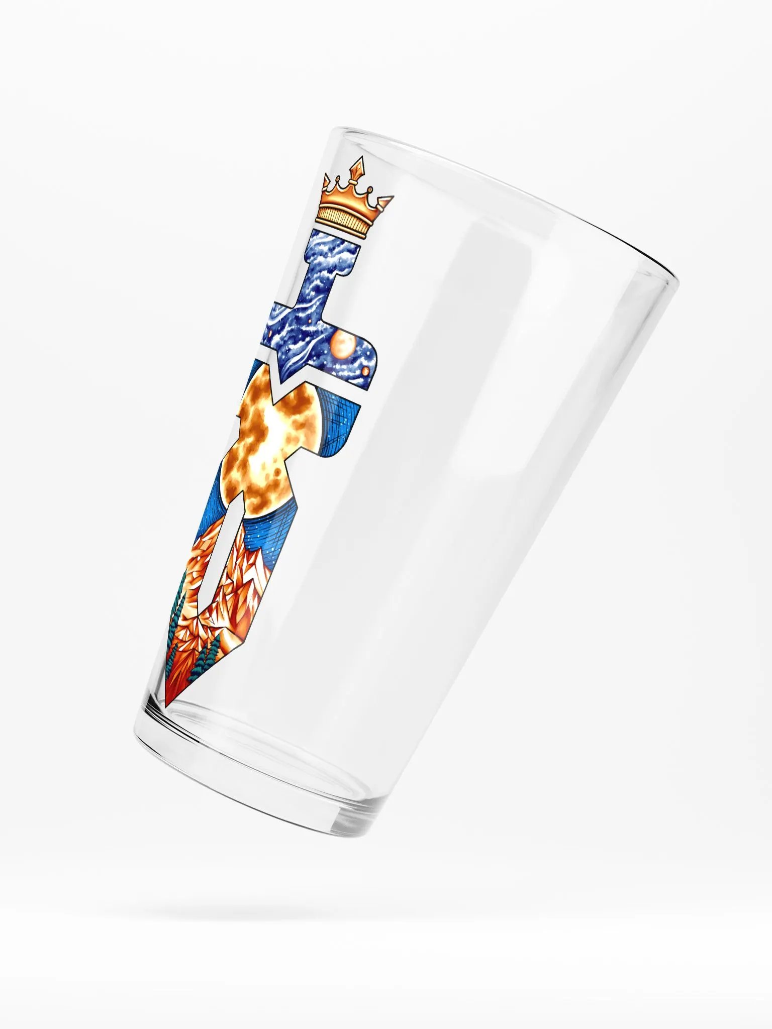 Shaker Pint Glass (Color Logo) product image (5)