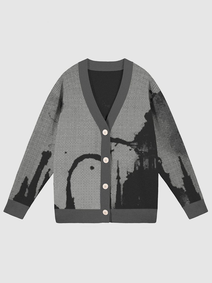 Ink Splatter XL Knitted Cardigan product image (1)