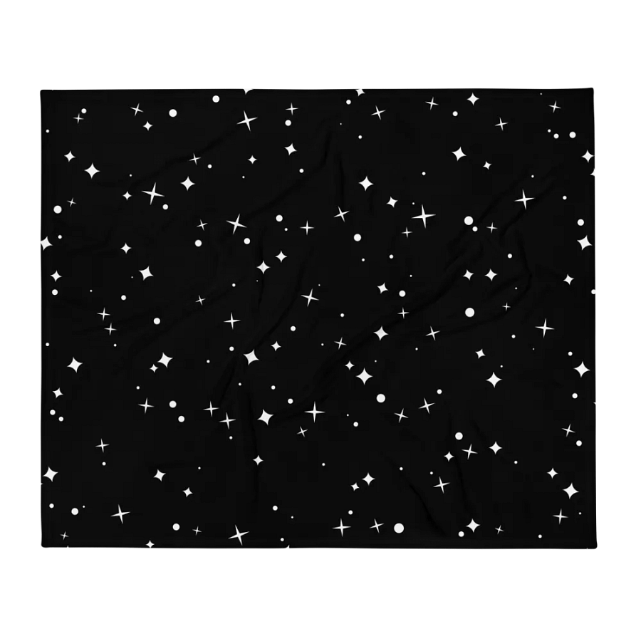 Starry Night Throw Blanket product image (2)