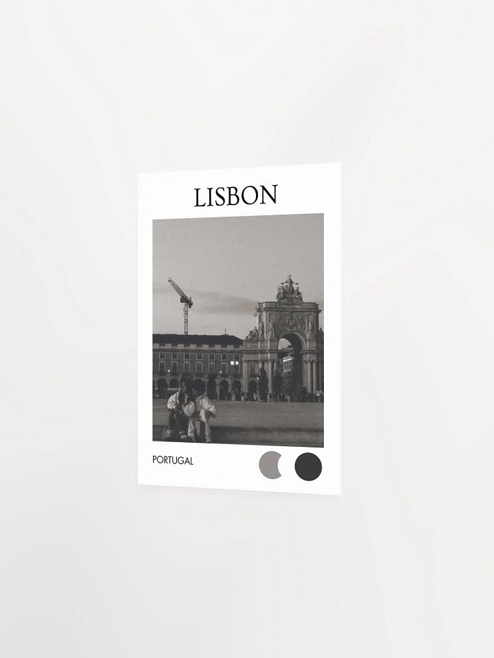 Lovers in Rua Augusta - Black & White product image (2)