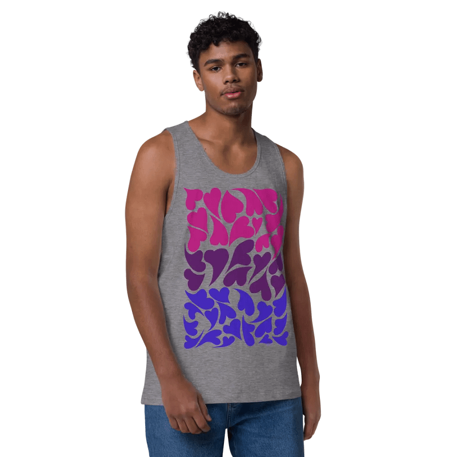 Nestled PRIDE Bisexual Tank Top product image (35)