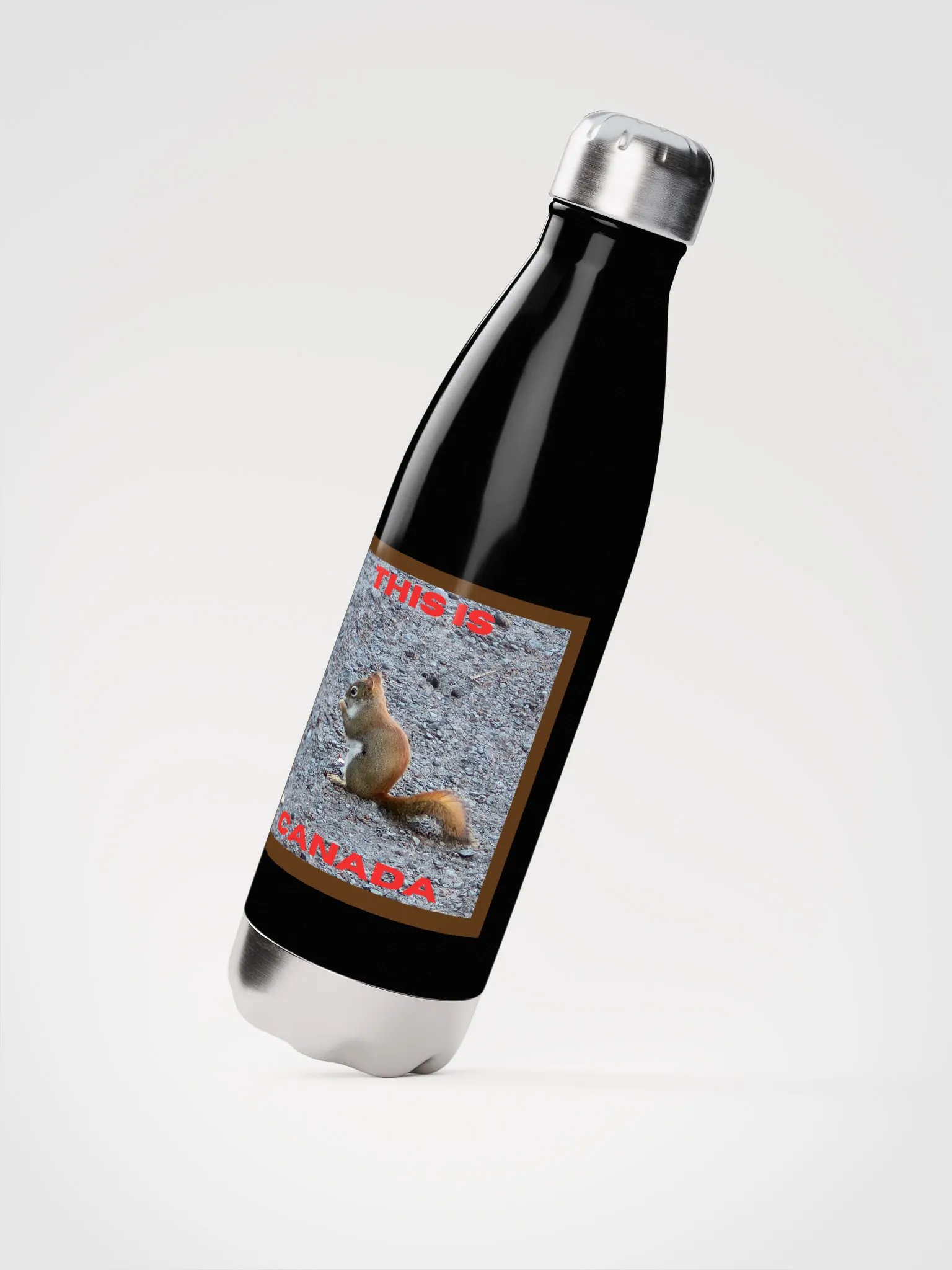 Adorable Red Squirrel Water Bottle product image (2)