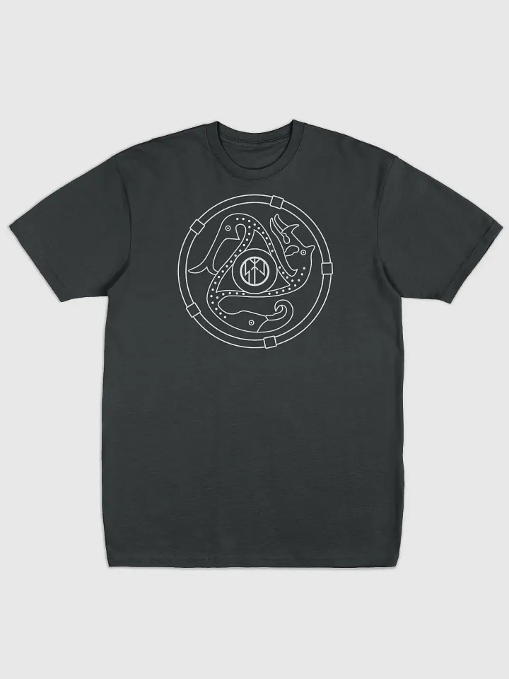 Tri-Beast Nordic Triskelion T-shirt (pure cotton) product image (1)
