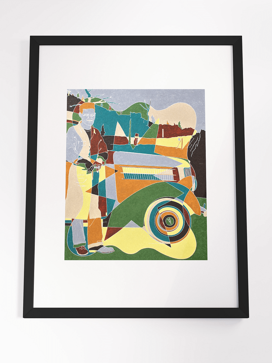 Pat's '36 Ford (2014) Print Framed product image (10)