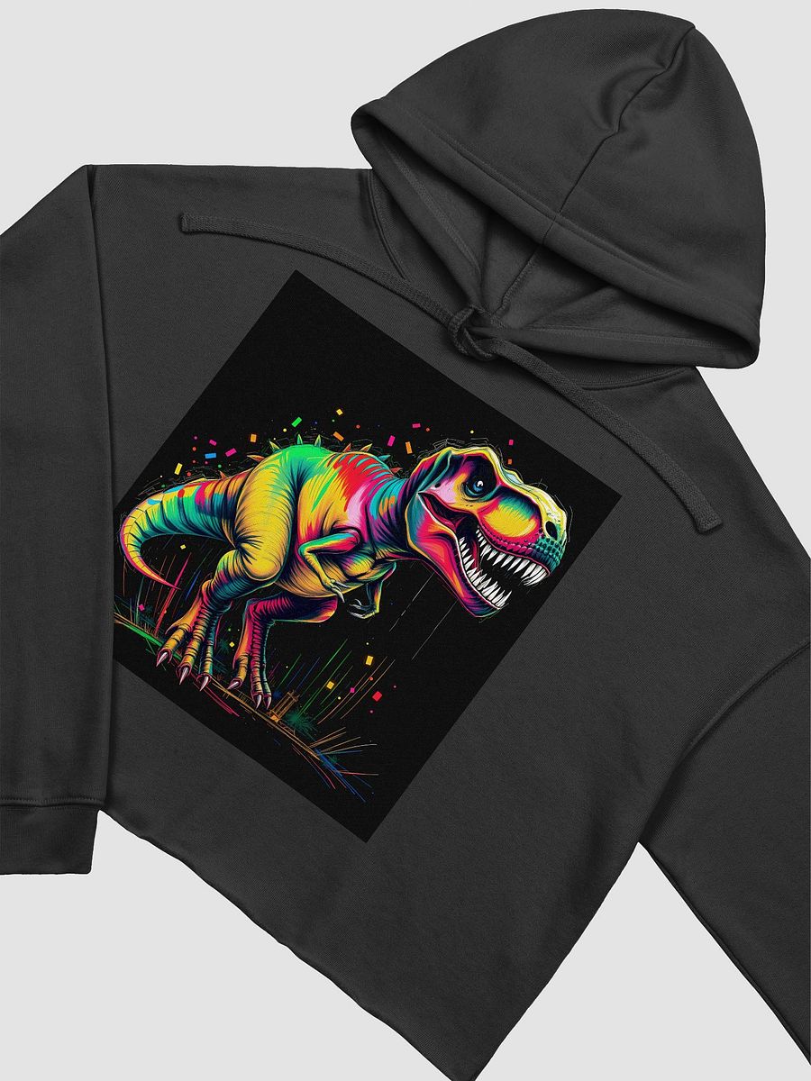 Cozy Chic: Bella+Canvas Fleece Crop Hoodie product image (3)