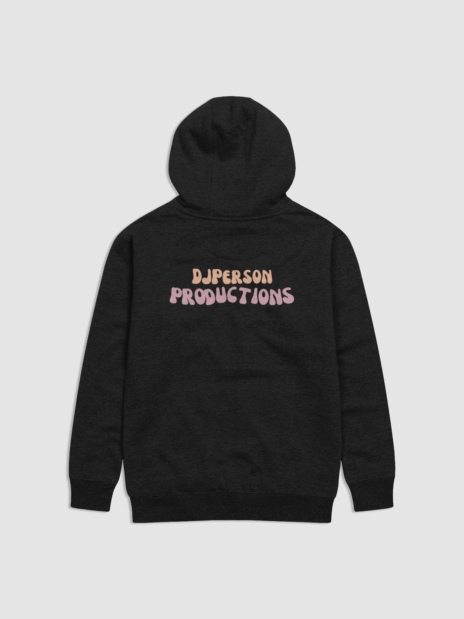 DJPerson Production Black Hoodie product image (2)