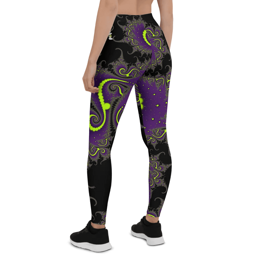 Fractal Leggings - Acid Nights product image (2)