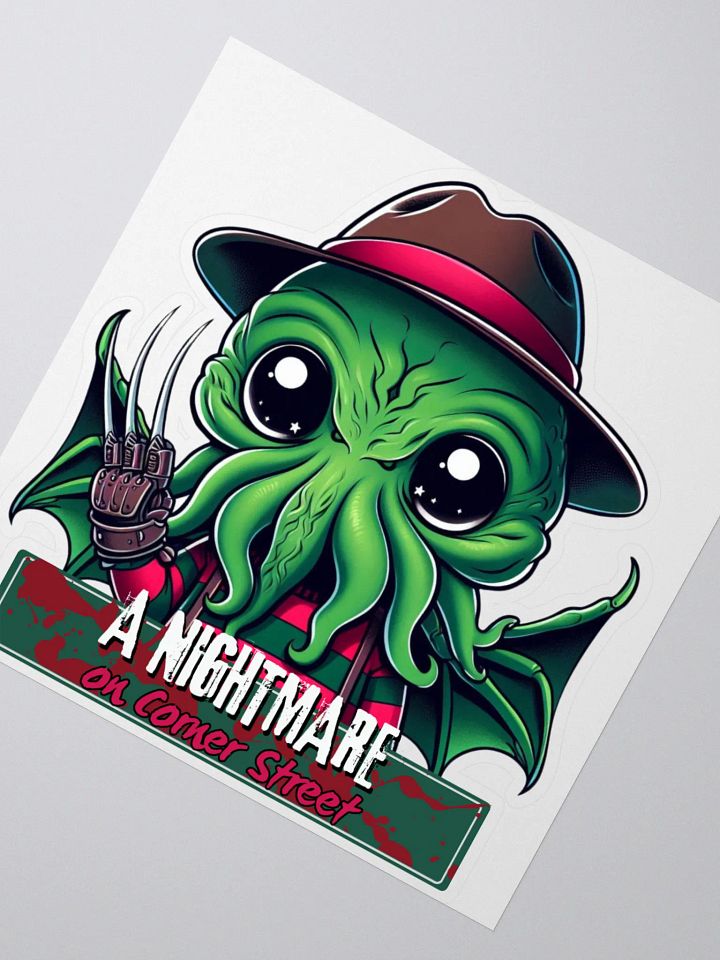 A Nightmare on Corner Street Sticker! product image (2)