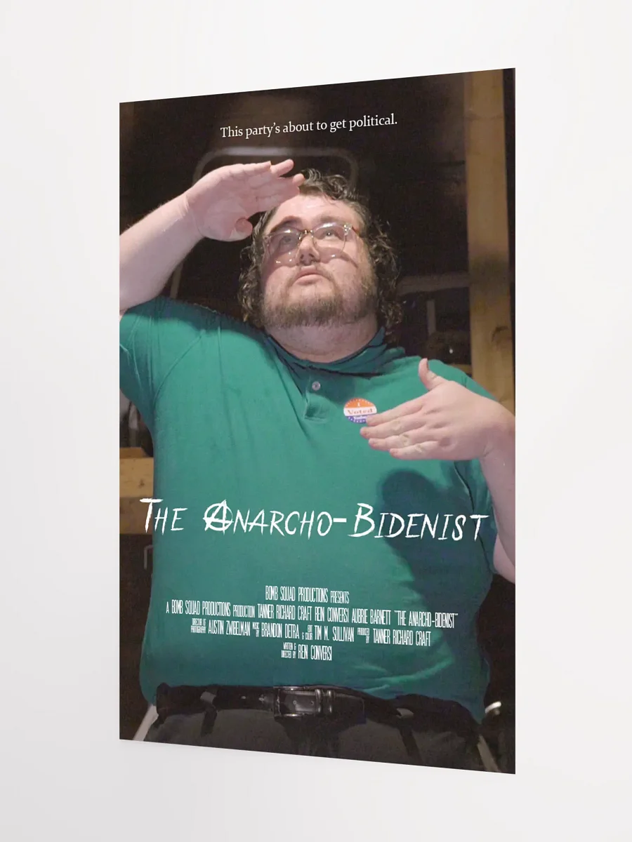 The Anarcho-Bidenist Short Film Poster product image (3)