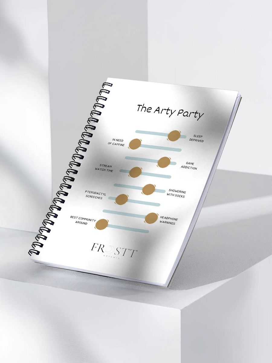 The Arty Party Notebook product image (3)