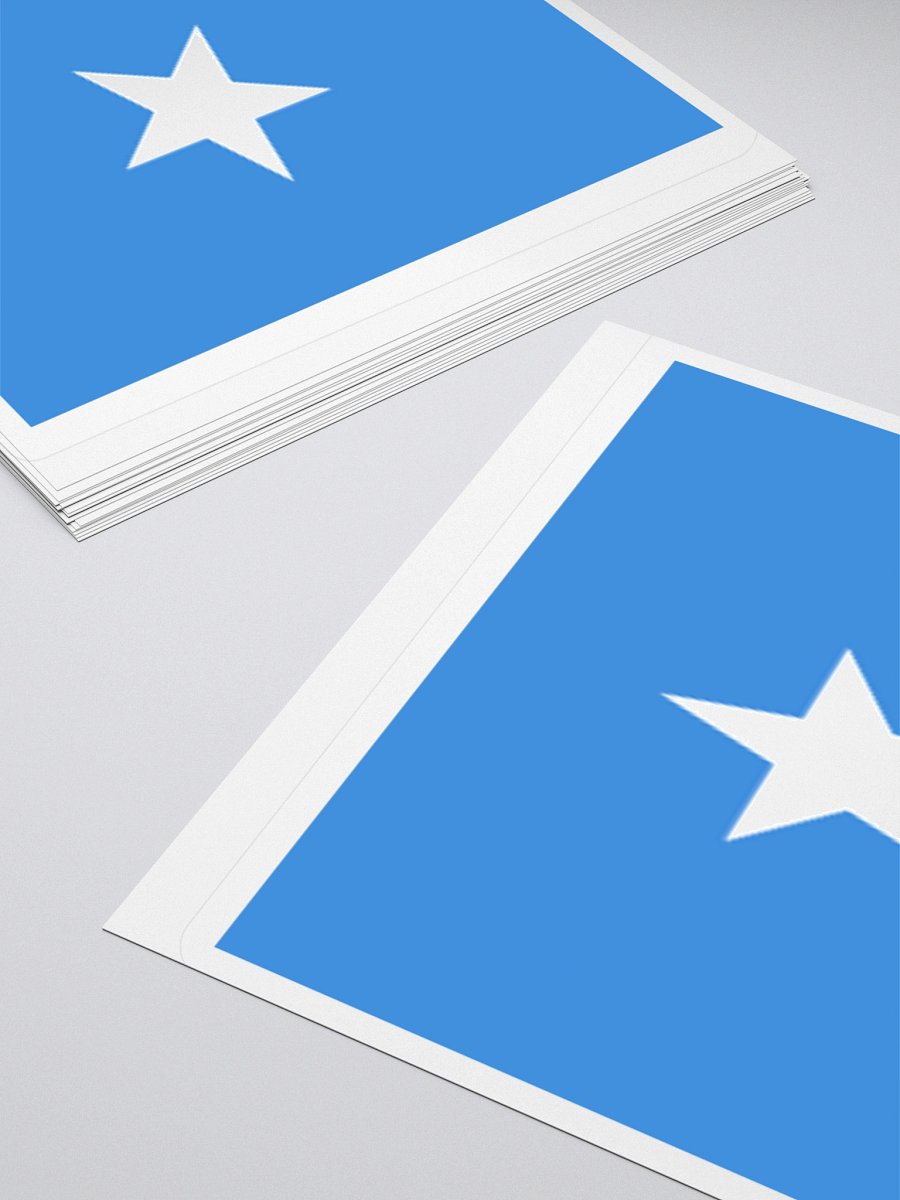 Exclusive Somalia Flag Kiss-Cut Stickers - High-Quality Vinyl, Multiple Sizes product image (10)