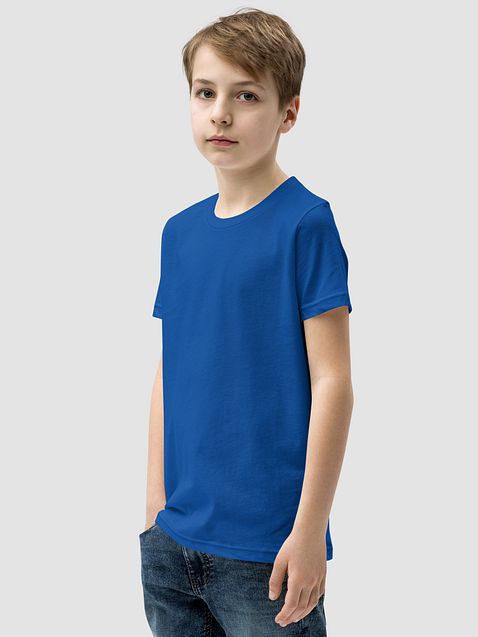 Photo showing Bella+Canvas Youth Short Sleeve T-Shirt