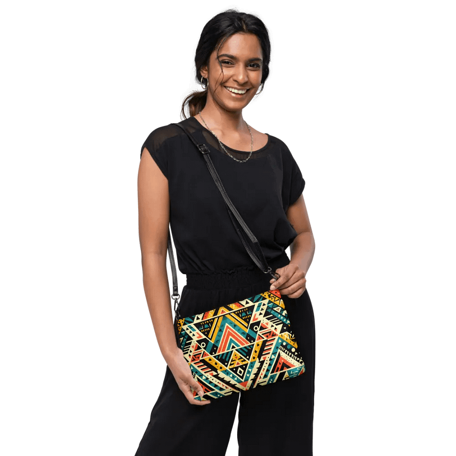 Premium Aztec Geometric Crossbody Bag product image (2)