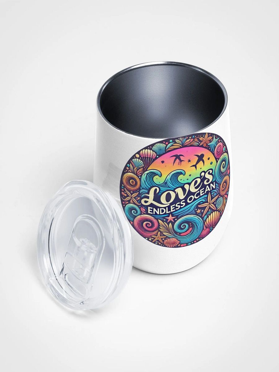 Endless Ocean Wine Tumbler product image (5)