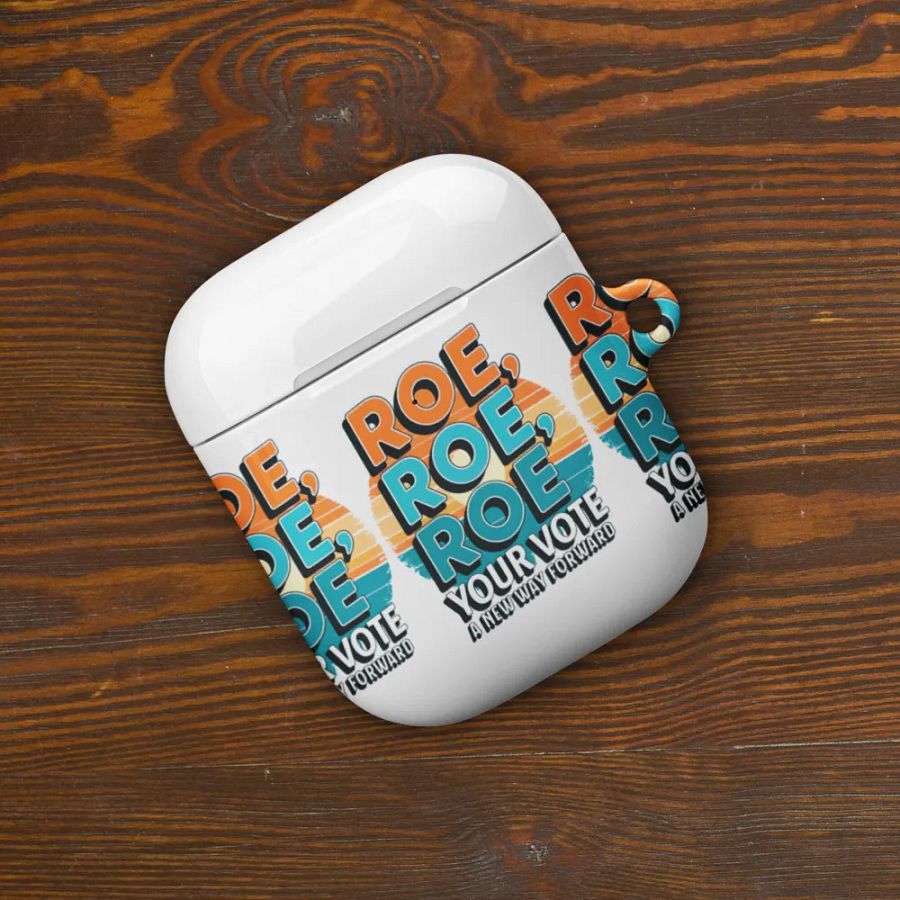 ROE FOR YOUR VOTE All-Over Print AirPods® Case product image (10)