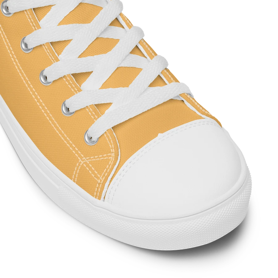 Pastel Orange and White Flower Sneakers product image (47)