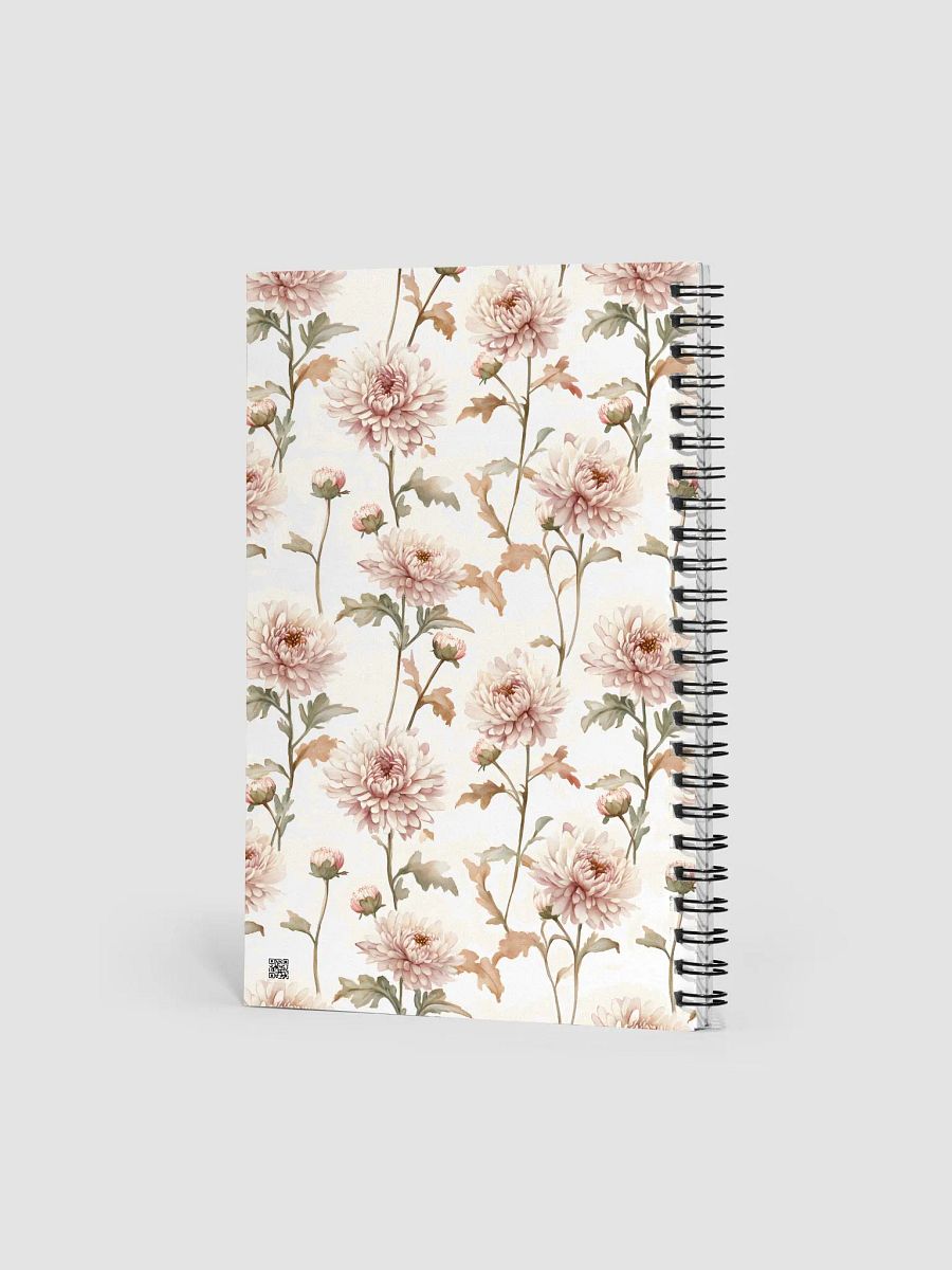Chrysanthemum Spiral Notebook product image (2)