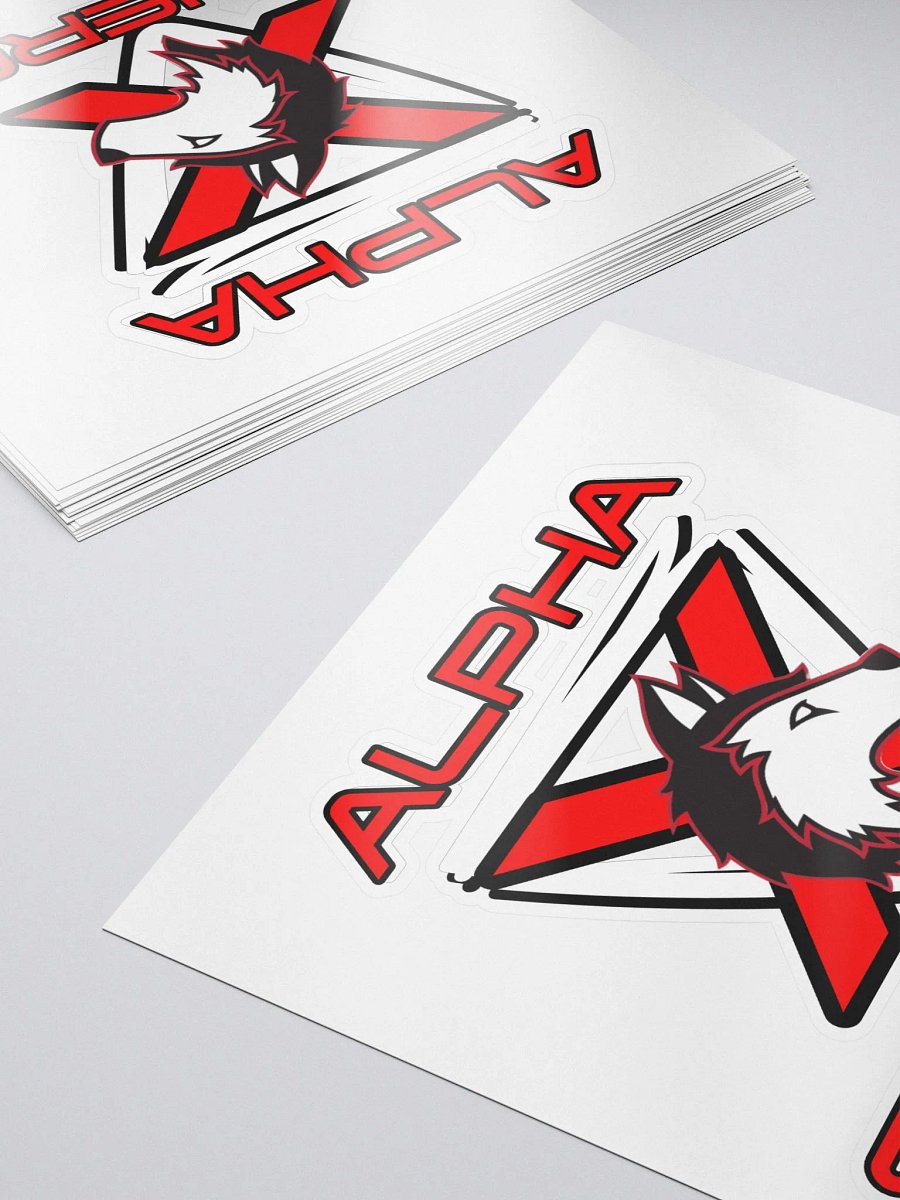 AlphaXSynergy Kiss Cut Stickers product image (5)