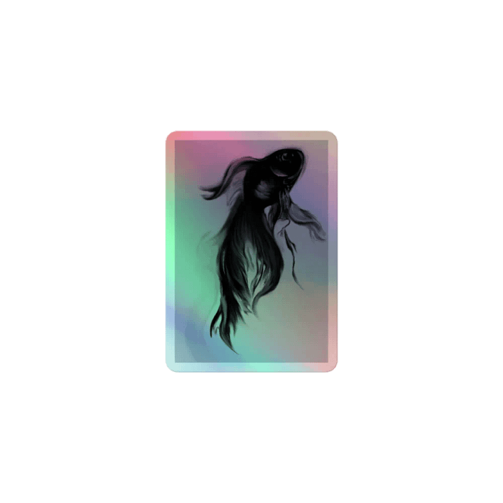 Holographic Fish Sticker product image (1)