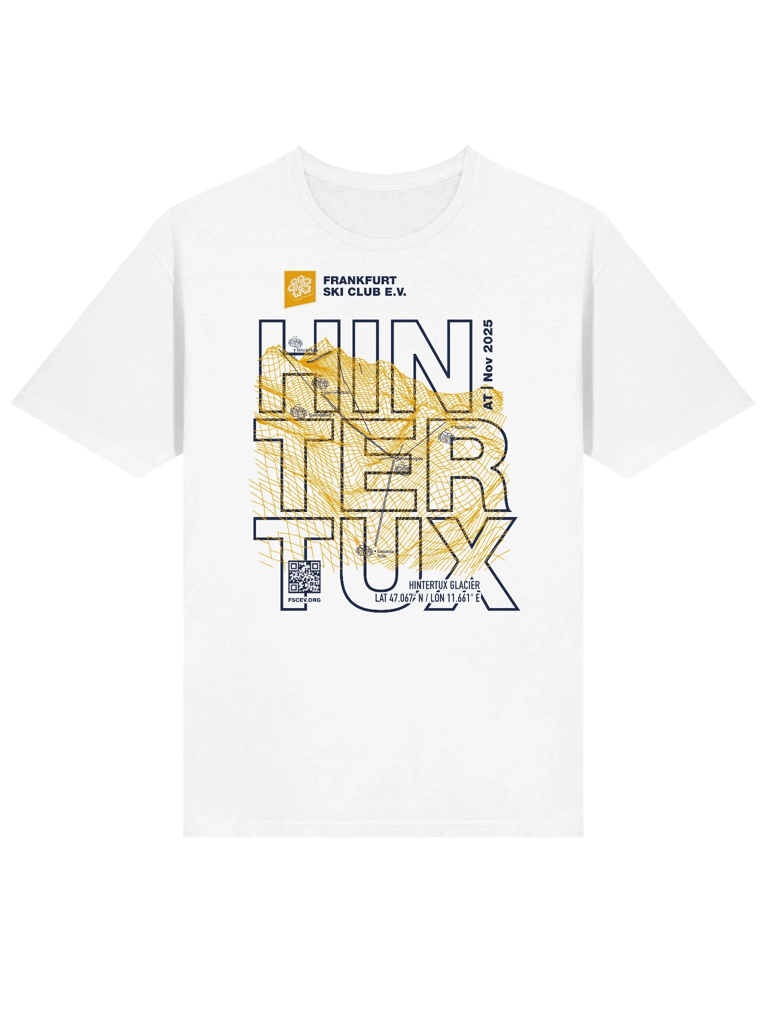 Hintertux Resort white (front only print) product image (3)