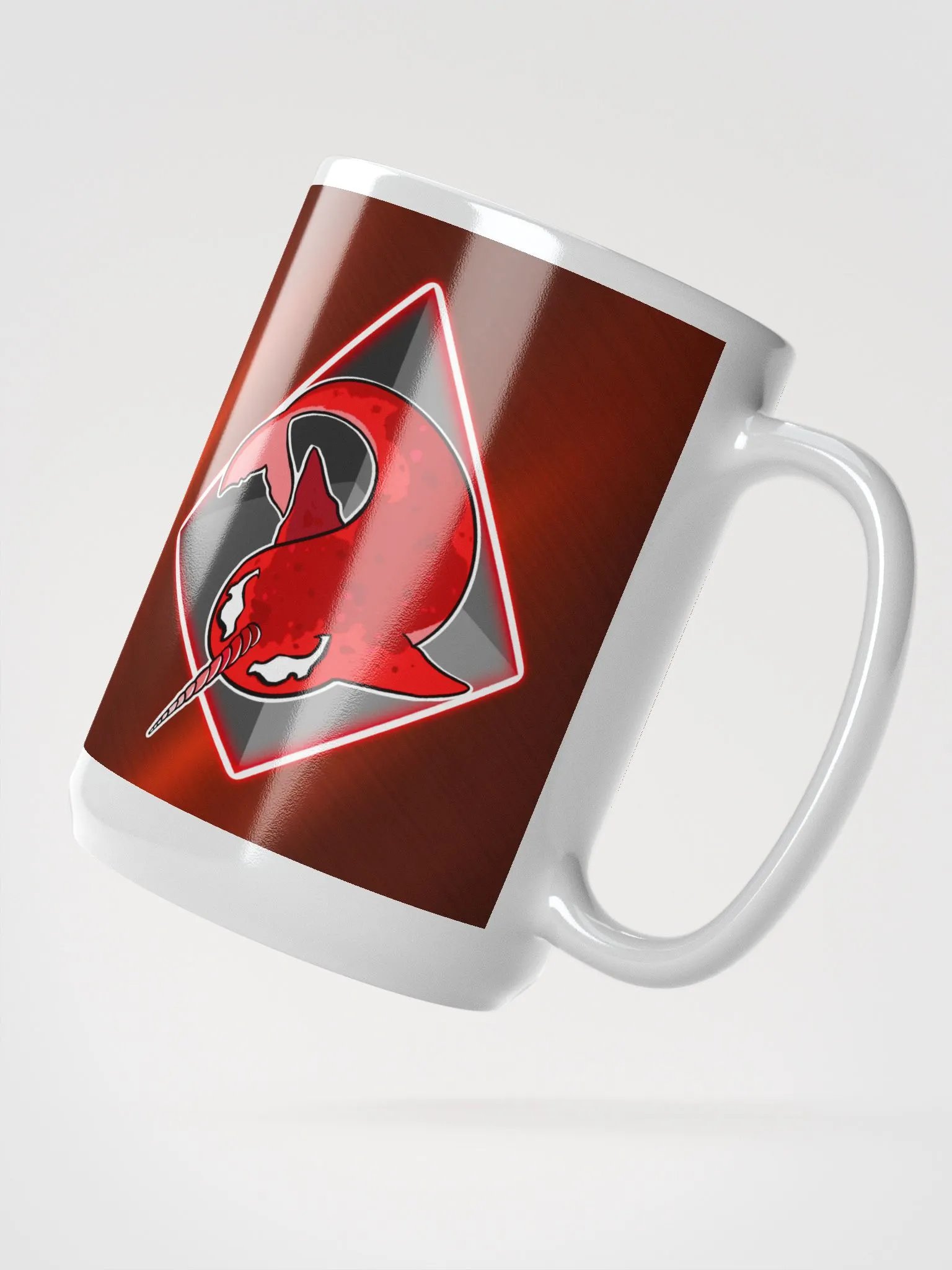 Red NarnageOmega Logo Mug product image (2)