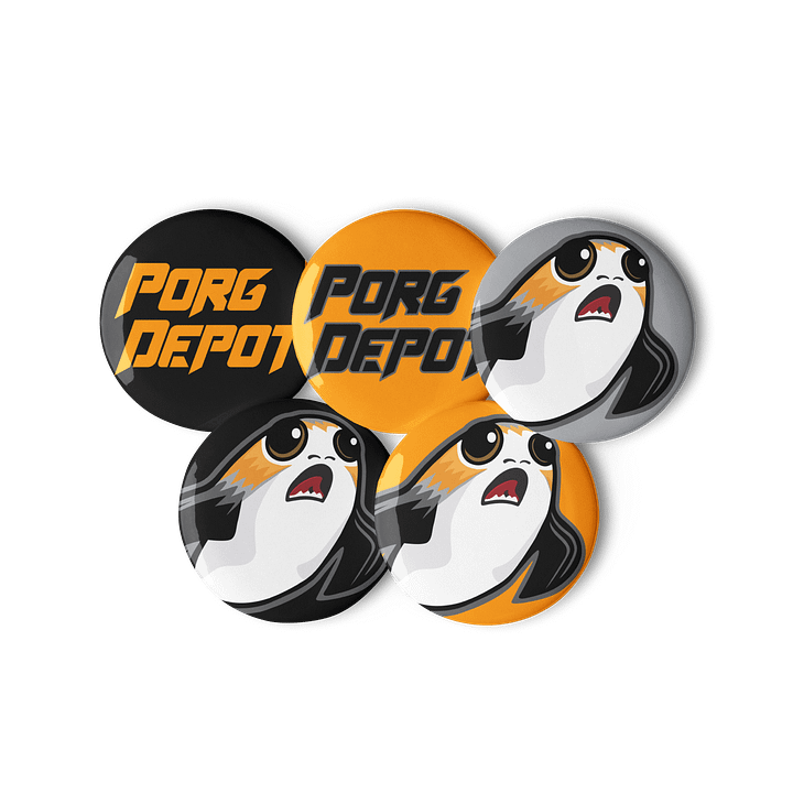 Button Pack - Porg Depot Logos product image (1)