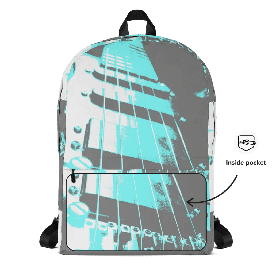 Blue Guitar All-Over Backpack product image (4)