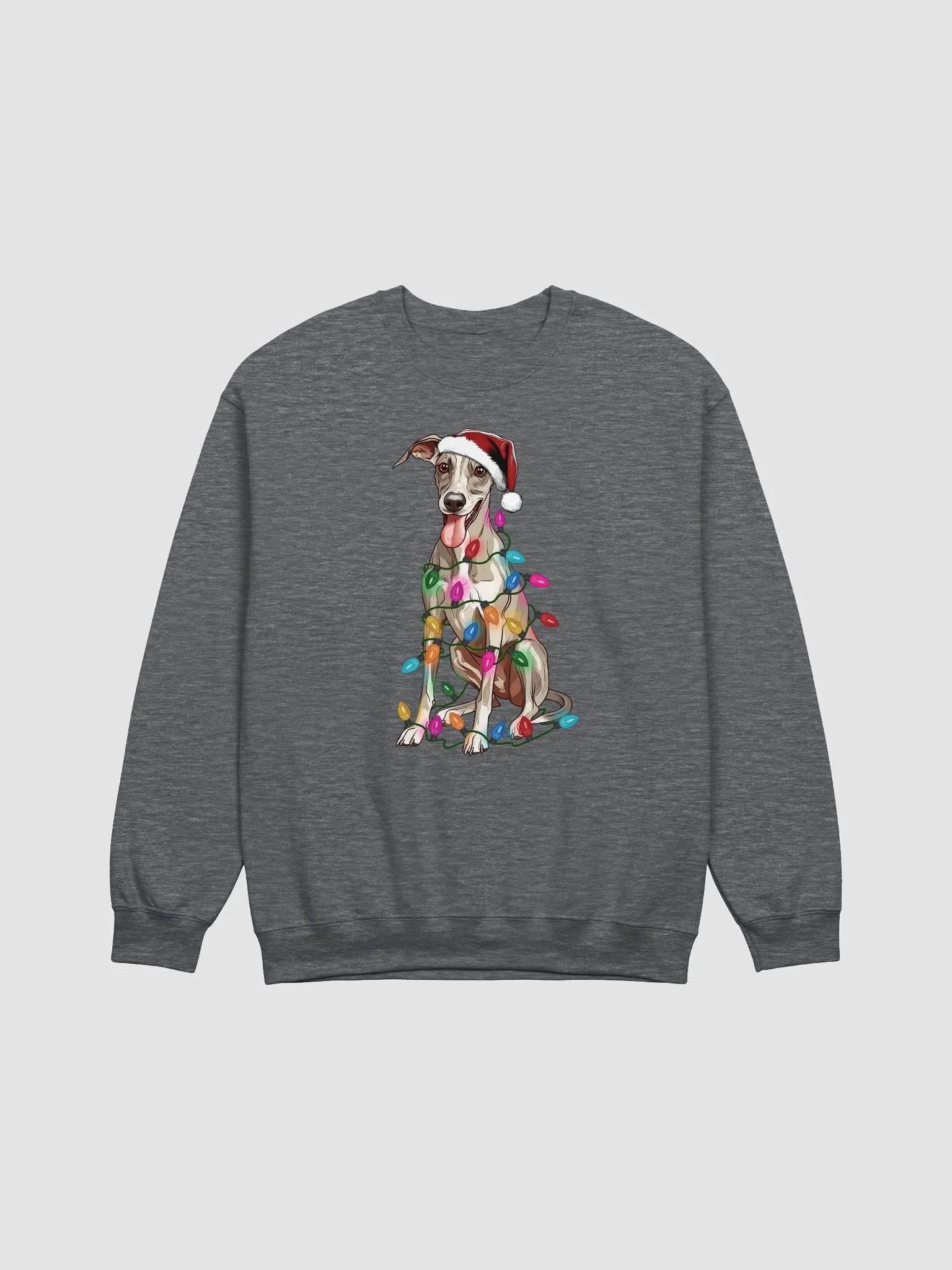 Funny Whippet(Fawn) Christmas Sweatshirt product image (3)