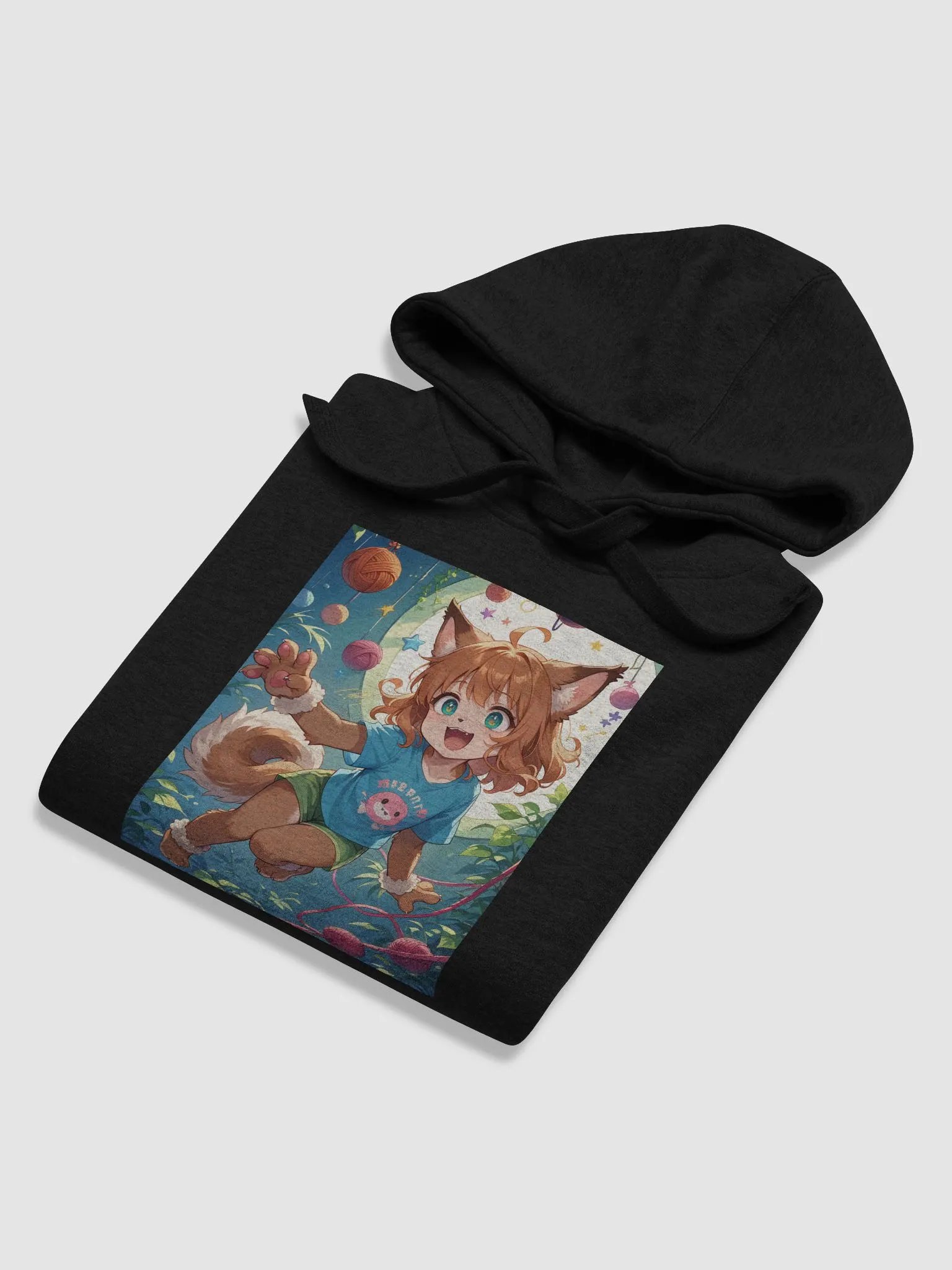 Animated Cat Girl Unisex Hoodie product image (73)