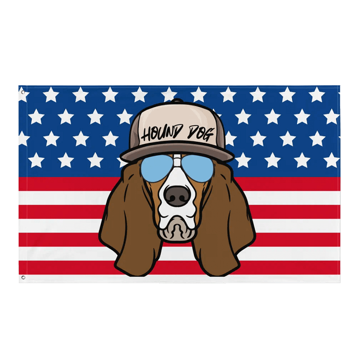 Hound Dog Flag product image (1)