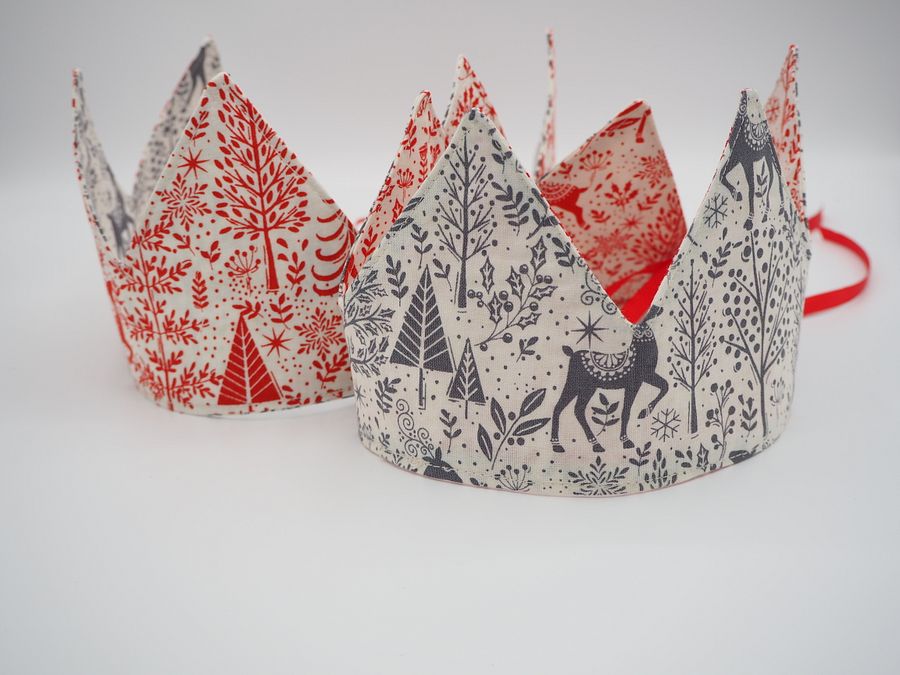 Reversible Christmas Cracker Crown Patterns product image (1)