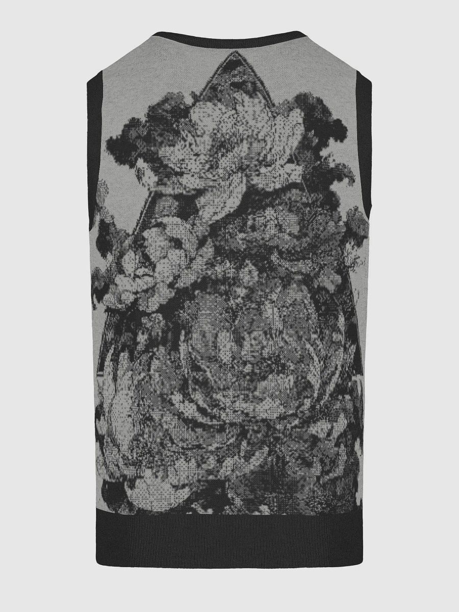 Floral Bliss Knitted V-Neck Vest product image (17)