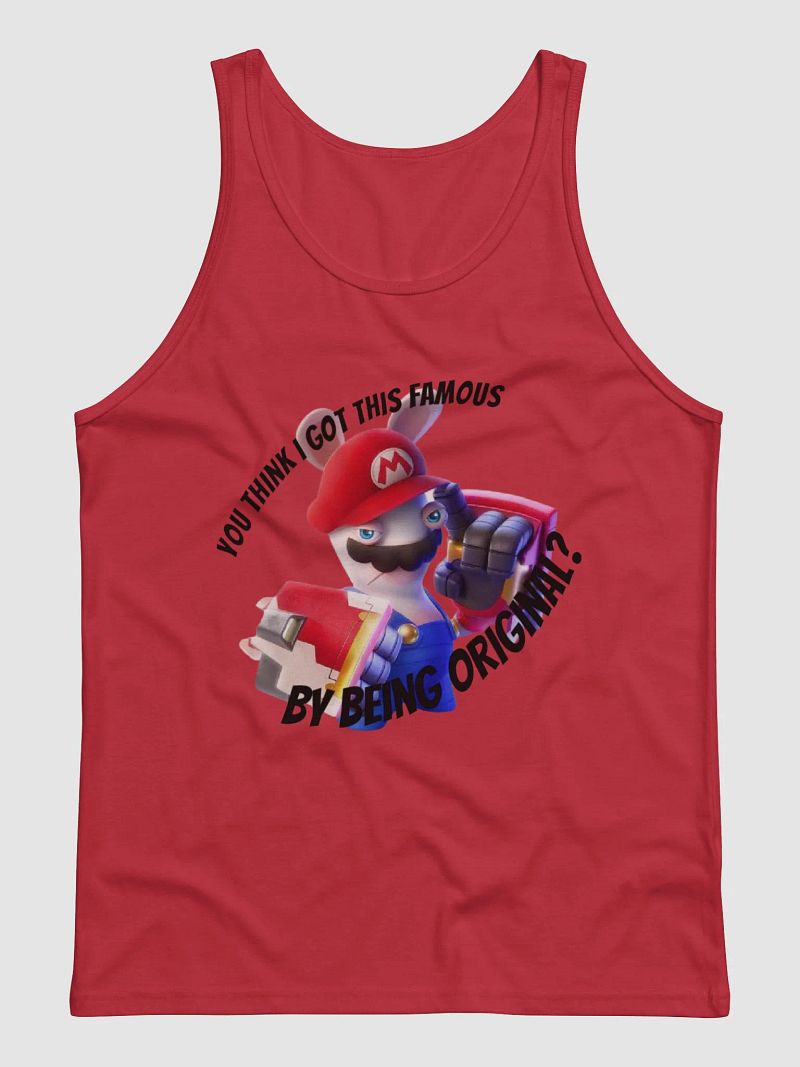 Rabbid Mario tank top
