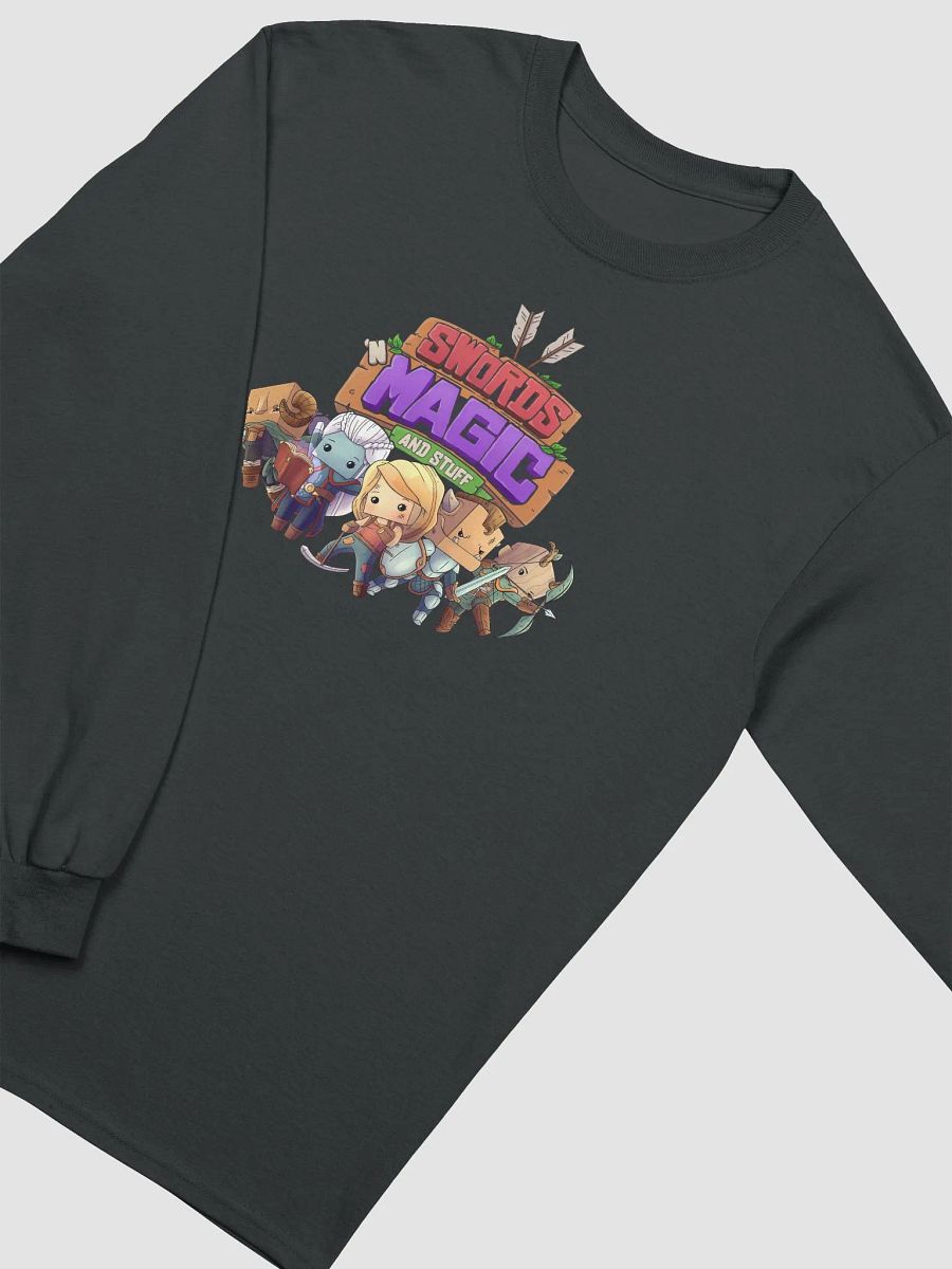 Swords 'n Magic and Stuff Character Logo Long Sleeve Shirt product image (25)