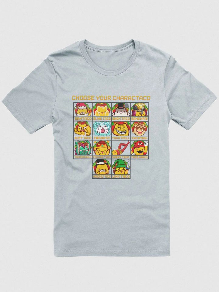Choose Your Charactaco Retro Arcade Bella+Canvas TShirt White product image (3)
