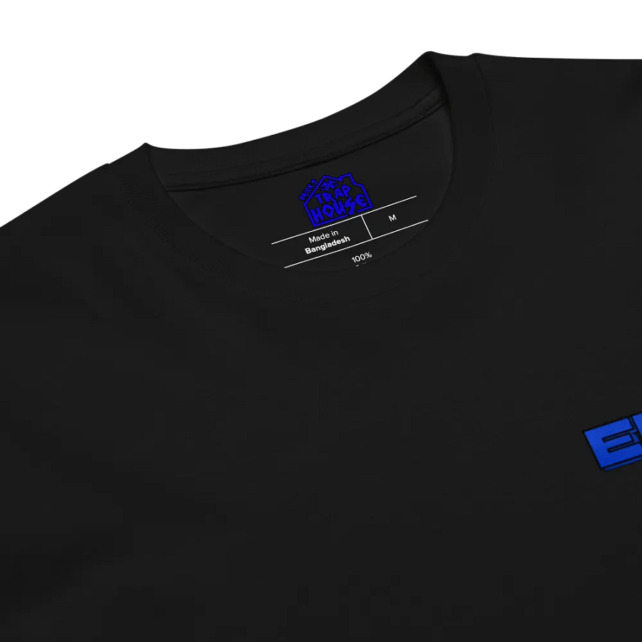EBE Trap Heavyweight T-Shirt (Blue Logo) product image (3)
