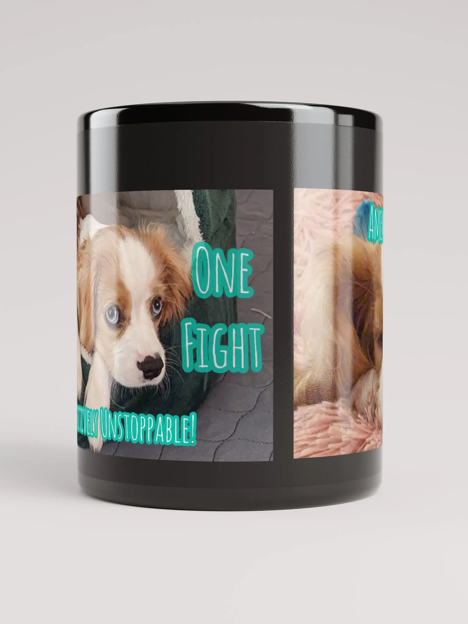 Amelia's Army Black Coffee Mug product image (5)