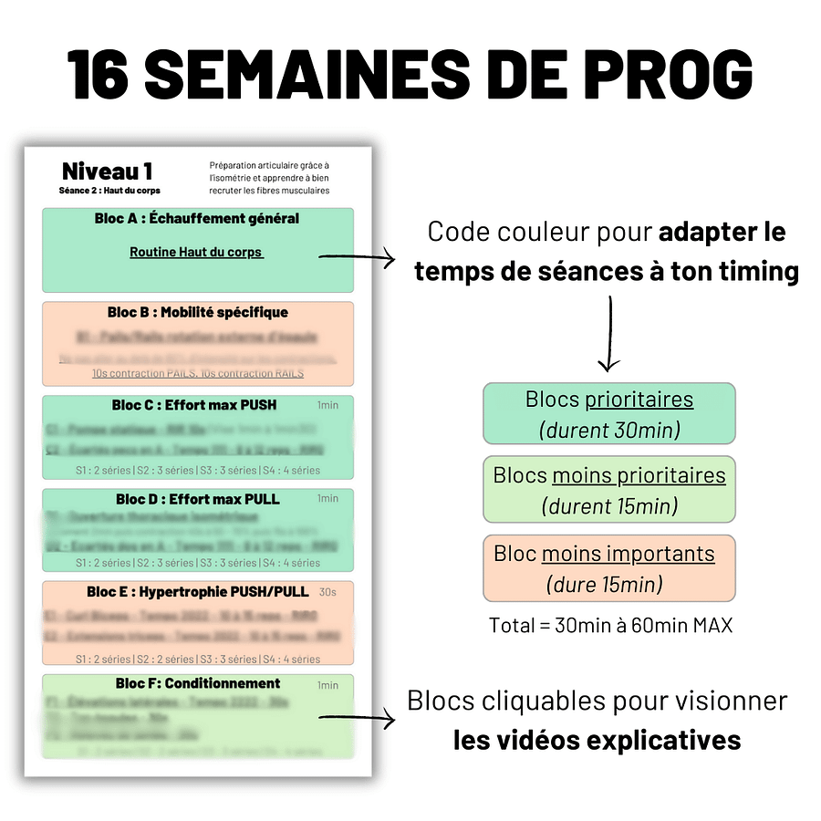[Programme] Balèze aux élastiques NIVEAU 2 (niveau 1 offert) product image (4)