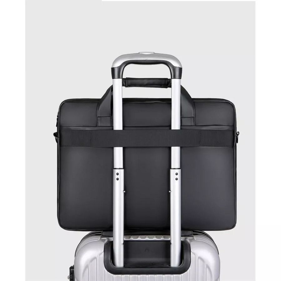 Leather Laptop Bag Business Office Handbag New Briefcase Bag Men product image (6)