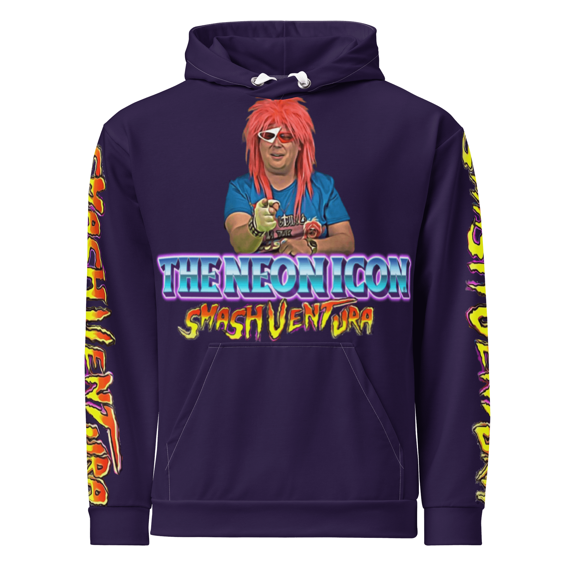 Neon Icon Smash Ventura Unisex Hoodie product image (1)