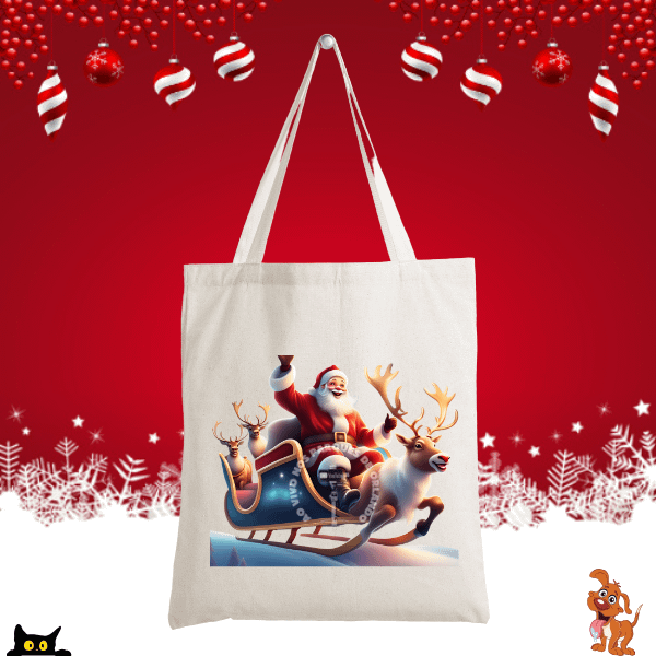 Santa Claus tote Bag product image (1)