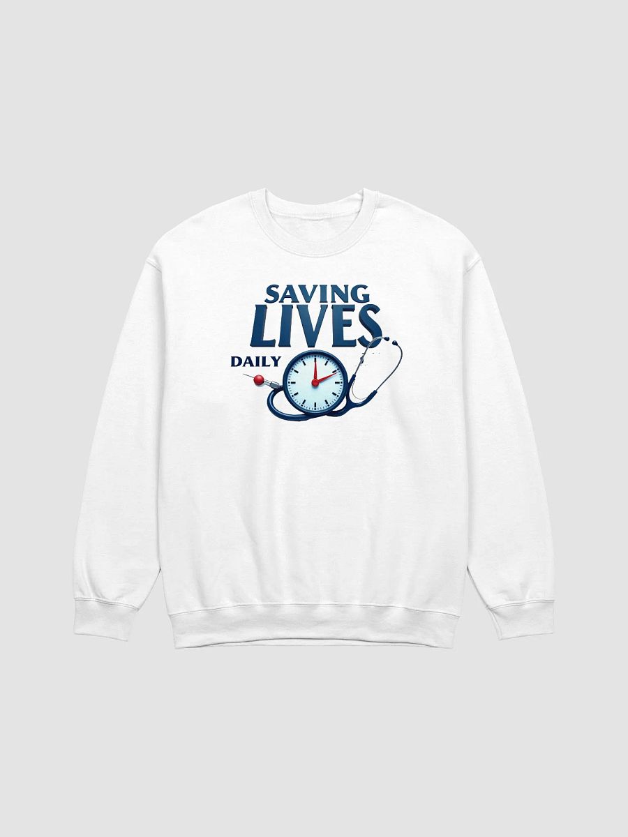 Lifesaving Clock Crewneck Sweatshirt product image (3)