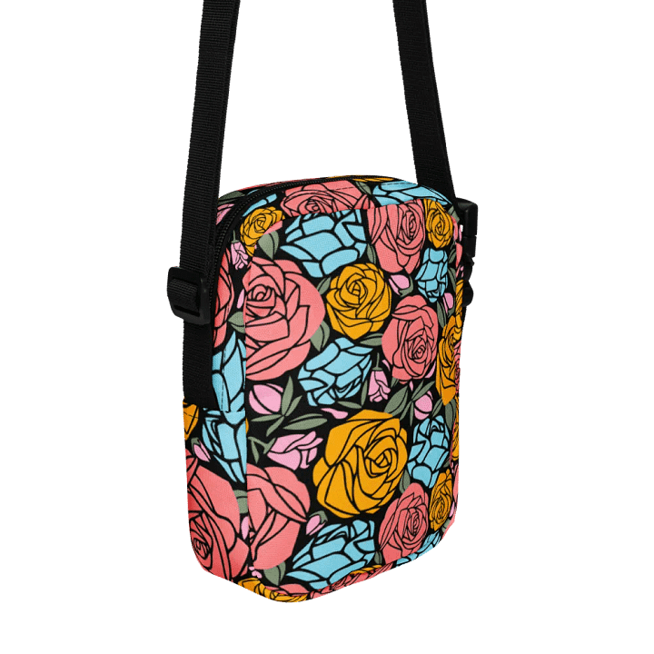 Rose Garden Dreams Crossbody Adventure Bag product image (2)