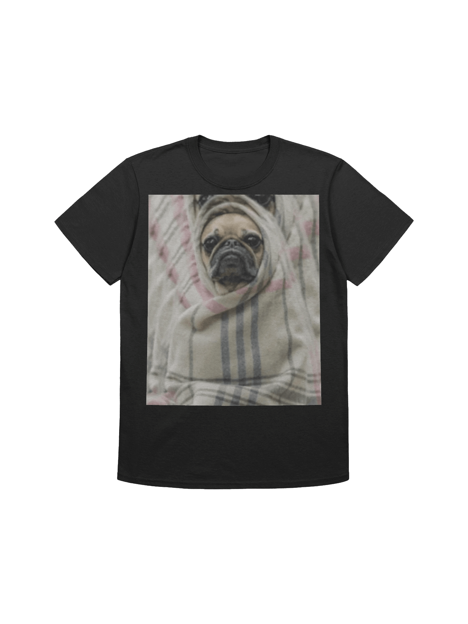 Pug shirt product image (1)