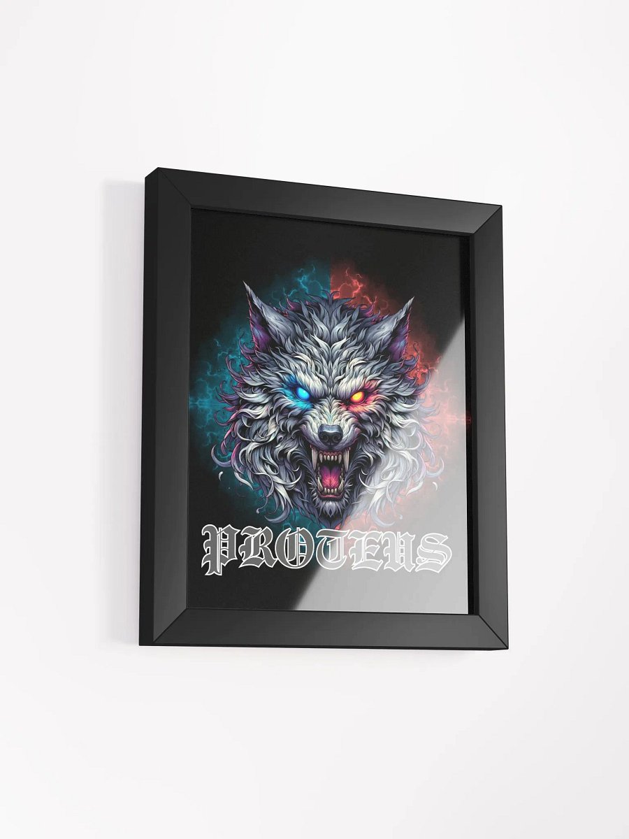 PROTEUS - Glowing Wolf Framed Poster product image (4)