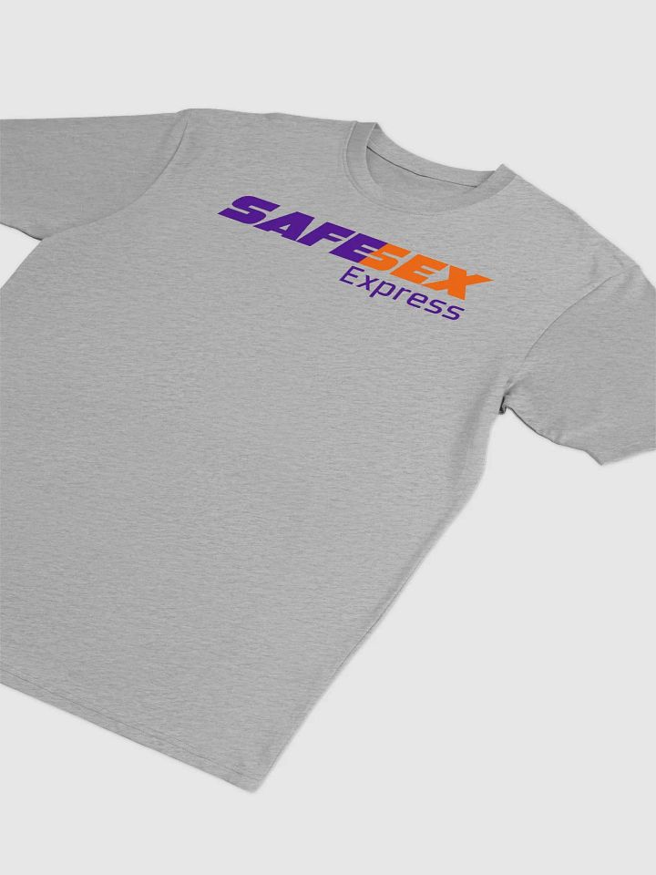 Safe Sex Carbon Grey T-Shirt product image (2)