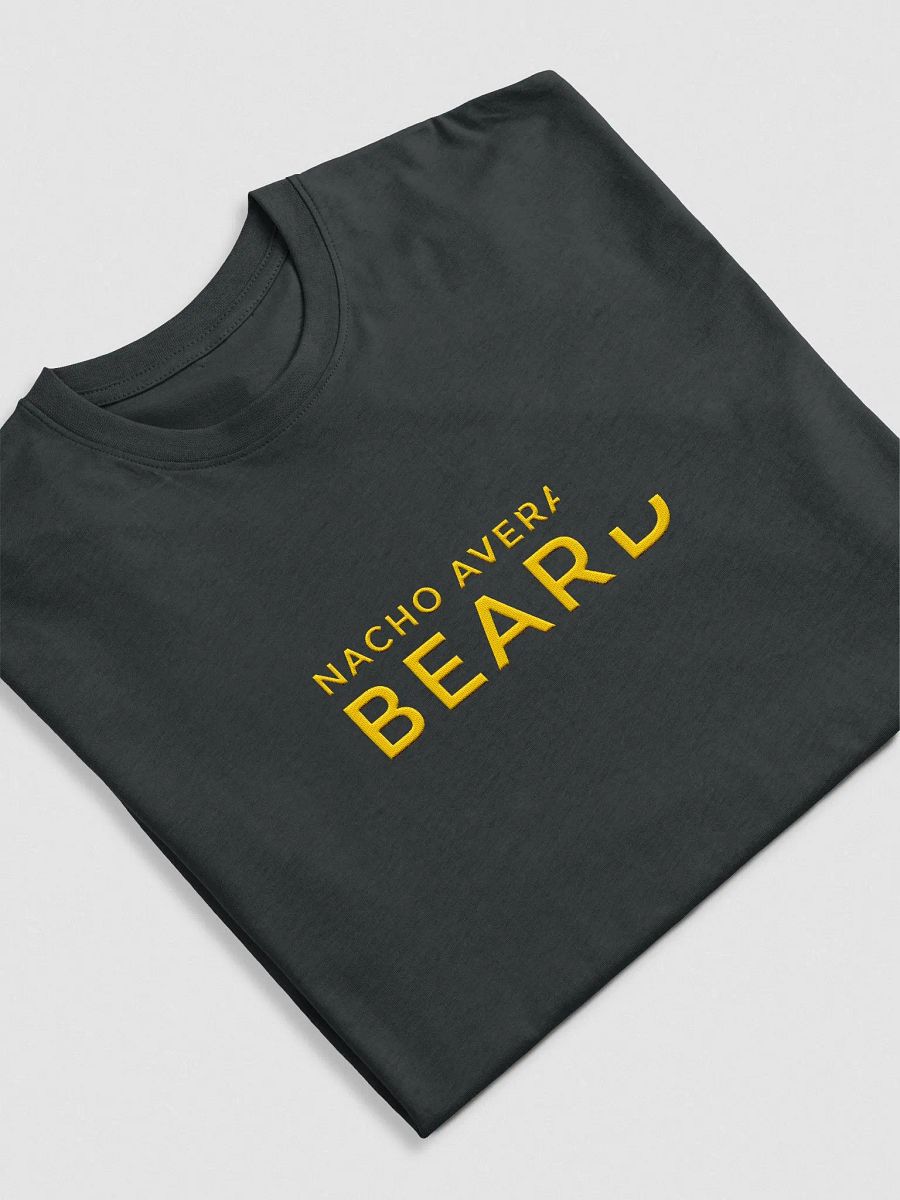 Men's Nacho Average Beard T-Shirt (Gold Embroidery) product image (7)