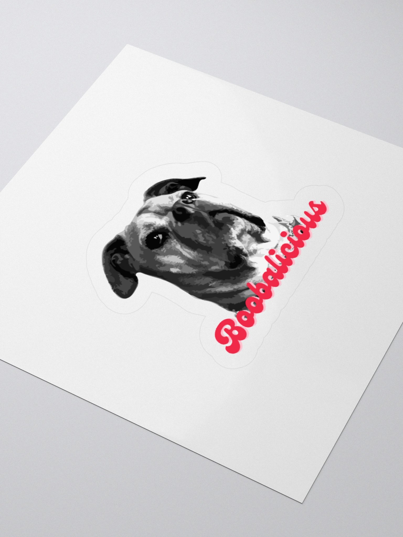 Boobalicious Boo Kiss Cut Stickers product image (9)