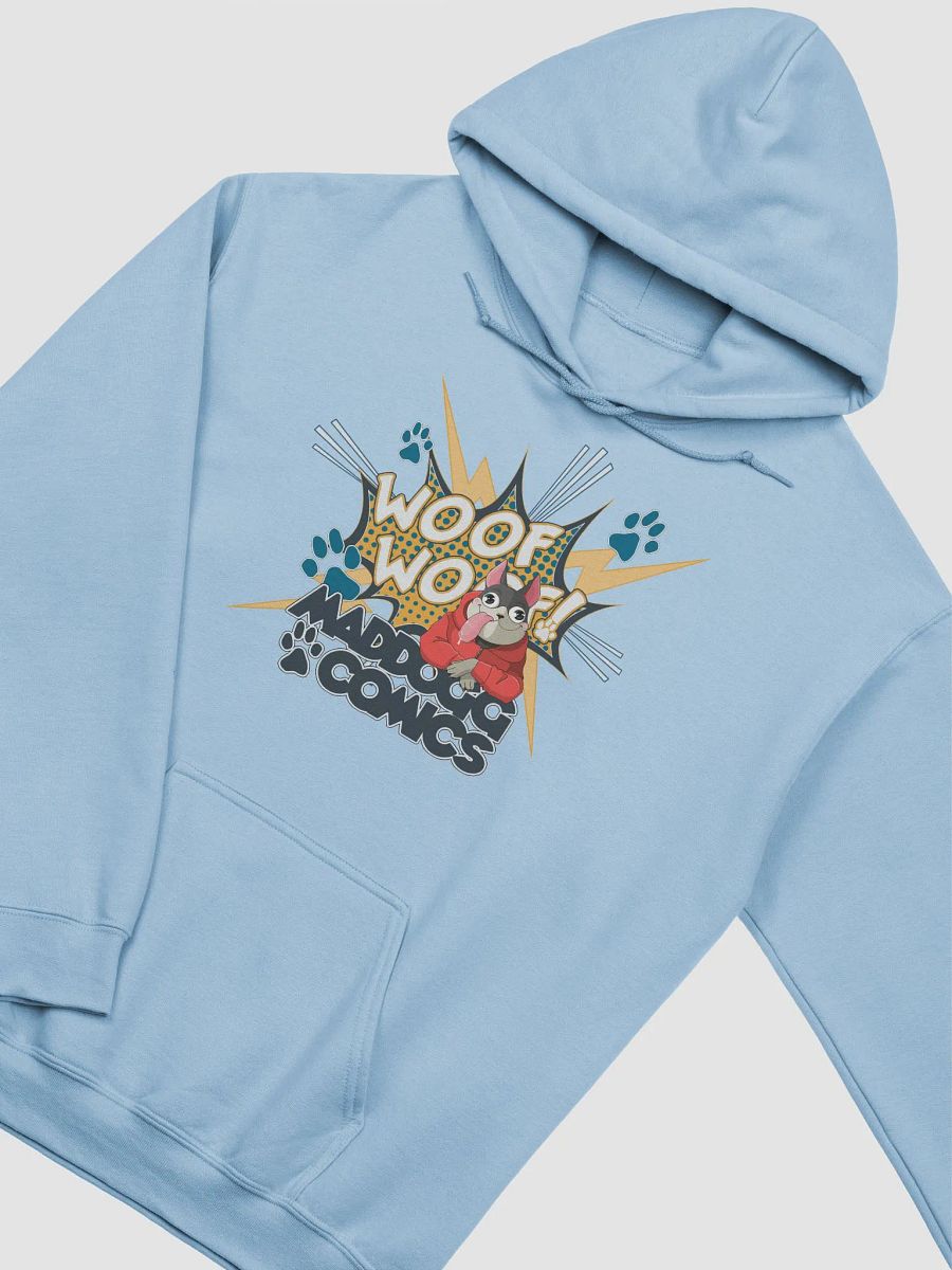 Maddogg Comics Hoodie (Light Blue) product image (2)